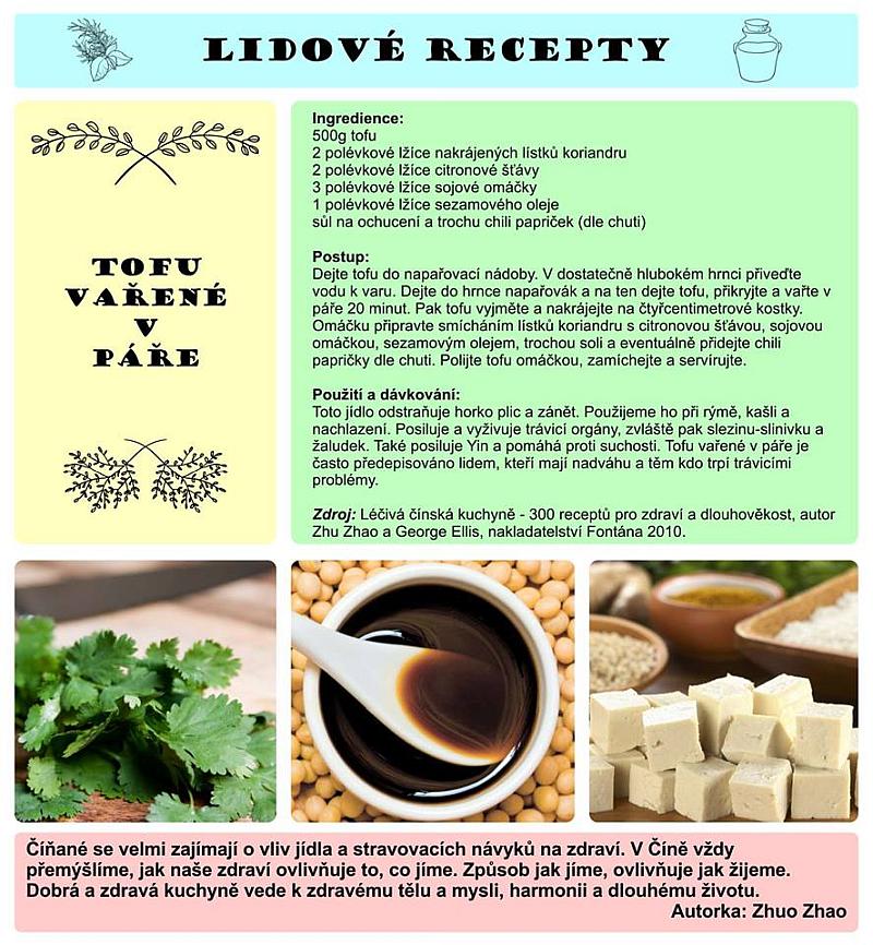 Právě si prohlížíte LIDOVÉ RECEPTY – 2. DÍL – TOFU VAŘENÉ V PÁŘE