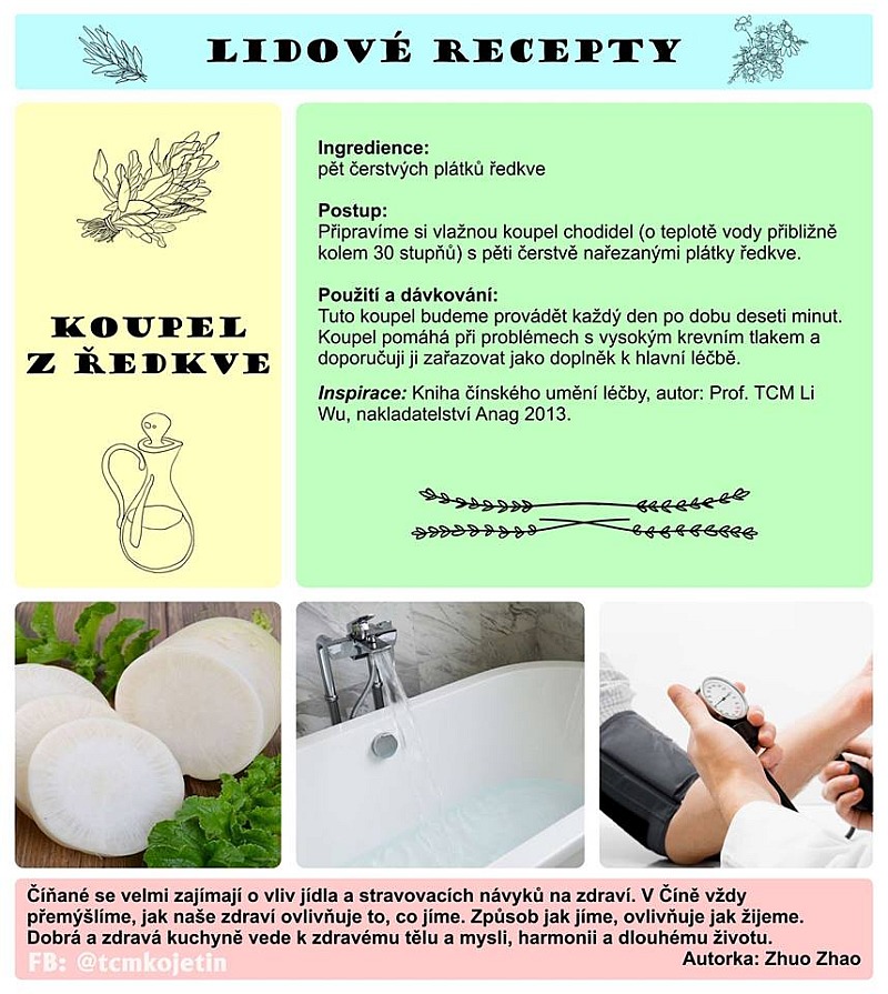 Právě si prohlížíte LIDOVÉ RECEPTY – 21. DÍL – KOUPEL Z ŘEDKVE