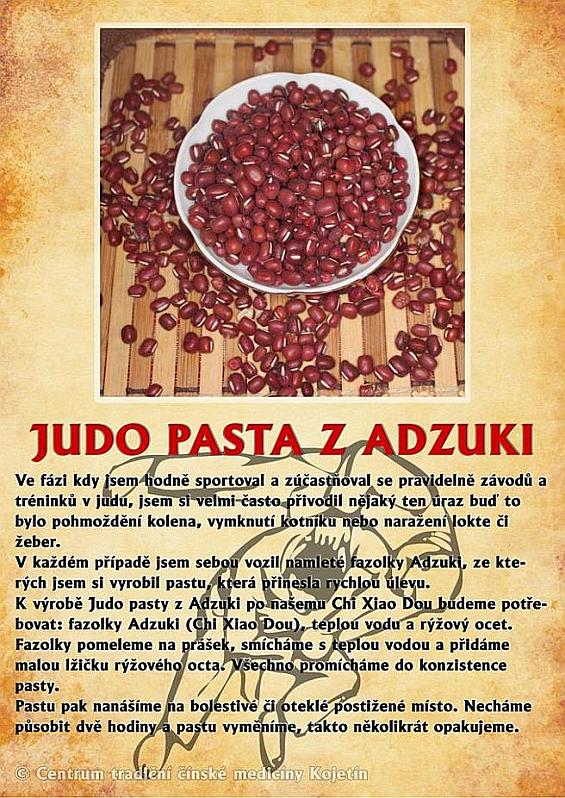 Právě si prohlížíte JUDO PASTA Z ADZUKI