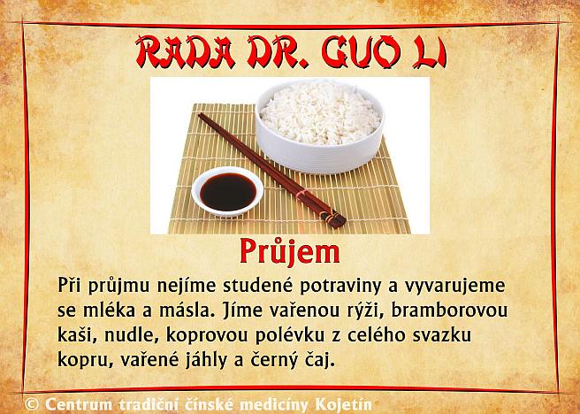 Právě si prohlížíte RADA DR. GUO LI – PRŮJEM