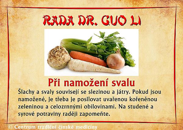 Právě si prohlížíte RADA DR. GUO LI – PŘI NAMOŽENÍ SVALU