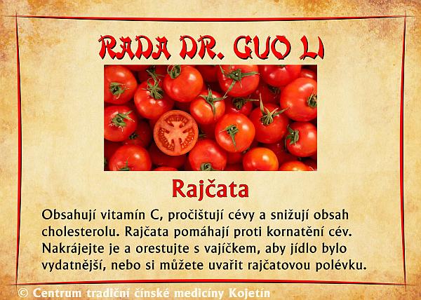 Právě si prohlížíte RADA DR. GUO LI – RAJČATA
